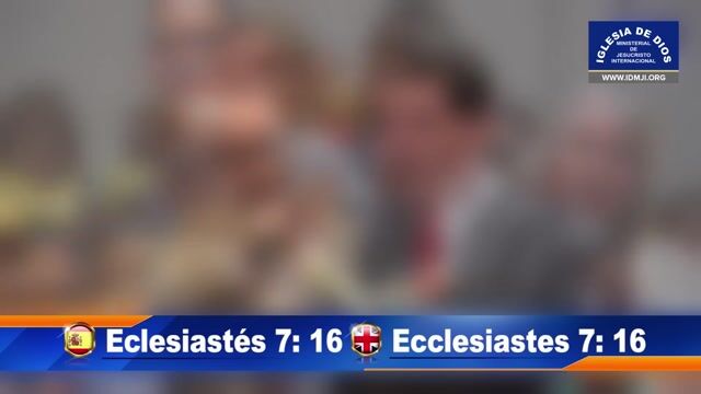 Eclesiastés 7 vr 16 - La moderación - Hna. María Luisa Piraquive #IDMJI