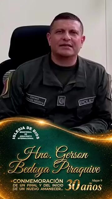 Conmemoración 30 años: Hno. Gerson Bedoya Piraquive