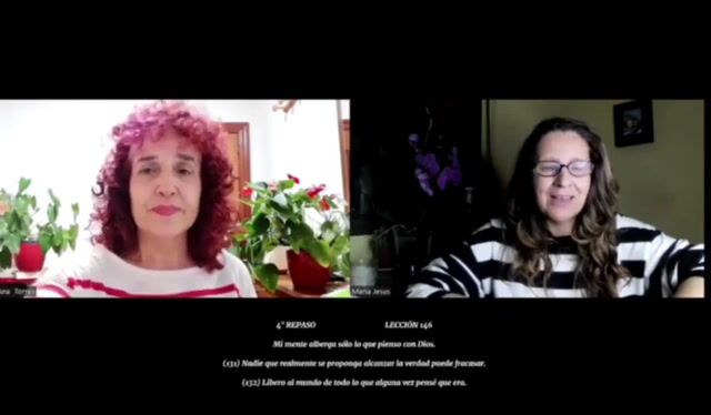 Lección 146 de UCDM, con Ana Torres Y Maria Jesús Rendón