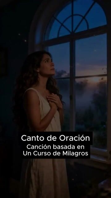Canto de Oración. Canción basada en Un Curso de Milagros #UCDM #UnCursoDeMilagros #MúsicaUCDM