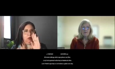 Lección 143 de UCDM con Alicia Lucero y Requelin Soto