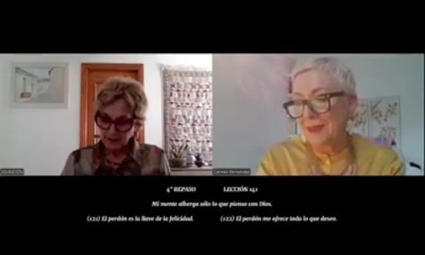 Lección 141 de UCDM con Asunción Alcalde y Carmen Fernandez