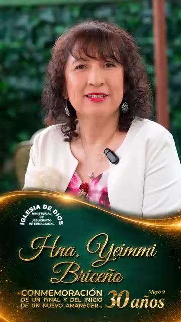 Conmemoración 30 años: Hna. Yeimmi Briceño