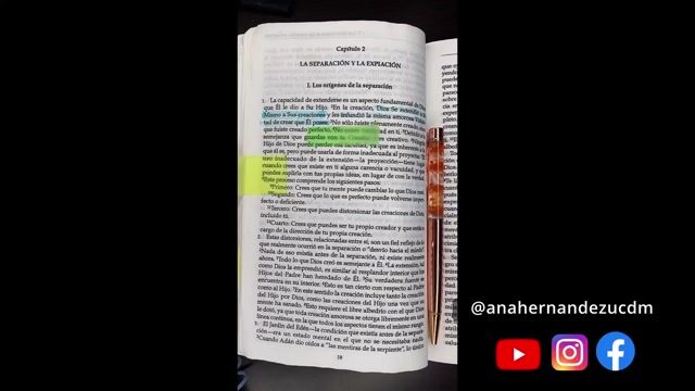 Libro de Texto UCDM Capitulo 2 Pag. 18 a 20 | ANA HERNÁNDEZ UCDM