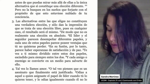 No Camines Solo | Lectura y Reflexión Capitulo 31.II UCDM