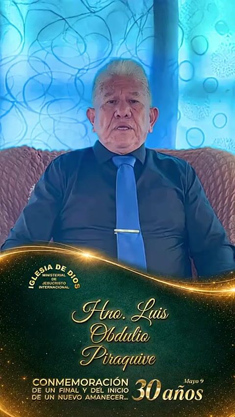 Conmemoración 30 años: Hno. Luis Obdulio Piraquive